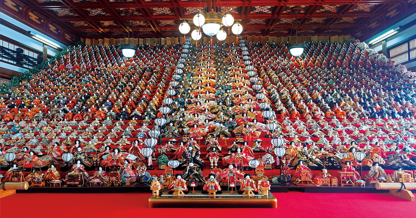可睡斎ひなまつり］圧倒される日本最大級の巨大ひな壇（〜3/31
