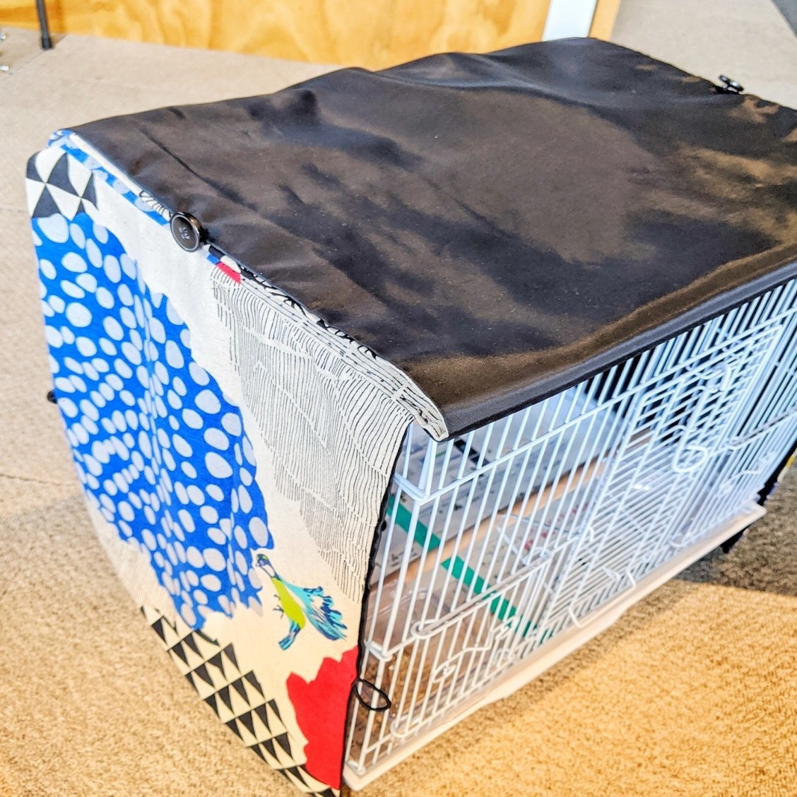 鳥かごのカバーを作った イトウミズホ Note