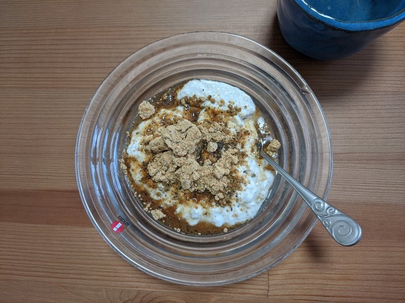 料理の記録 オーバーナイトオーツ 9ren Yk Note