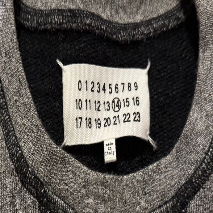 15SS Maison Martin Margiela 14 エルボーパッチスウェット｜YUKI