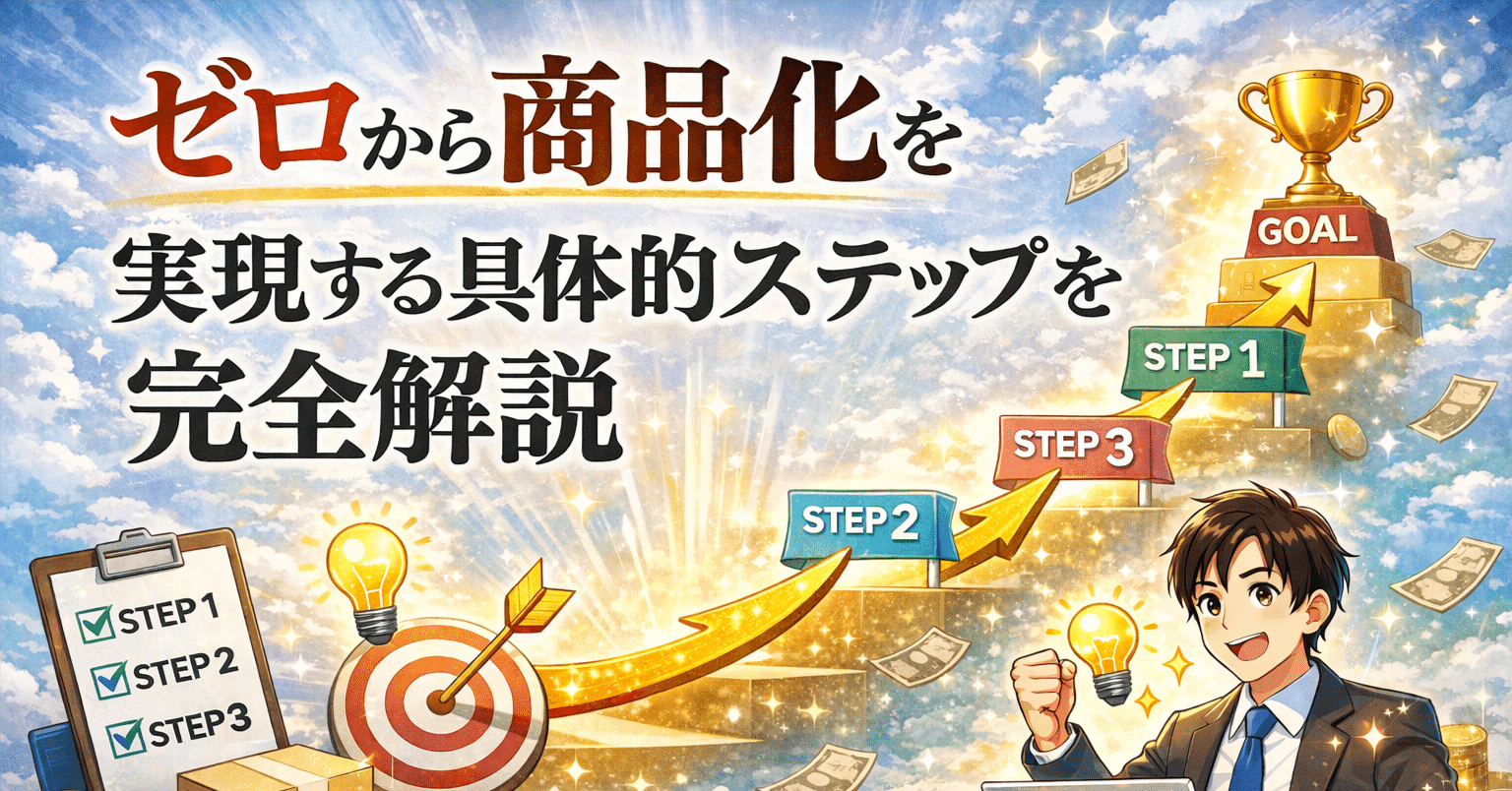 無名の実力者」と組んだ後にやること｜商品化の具体ステップを完全解説