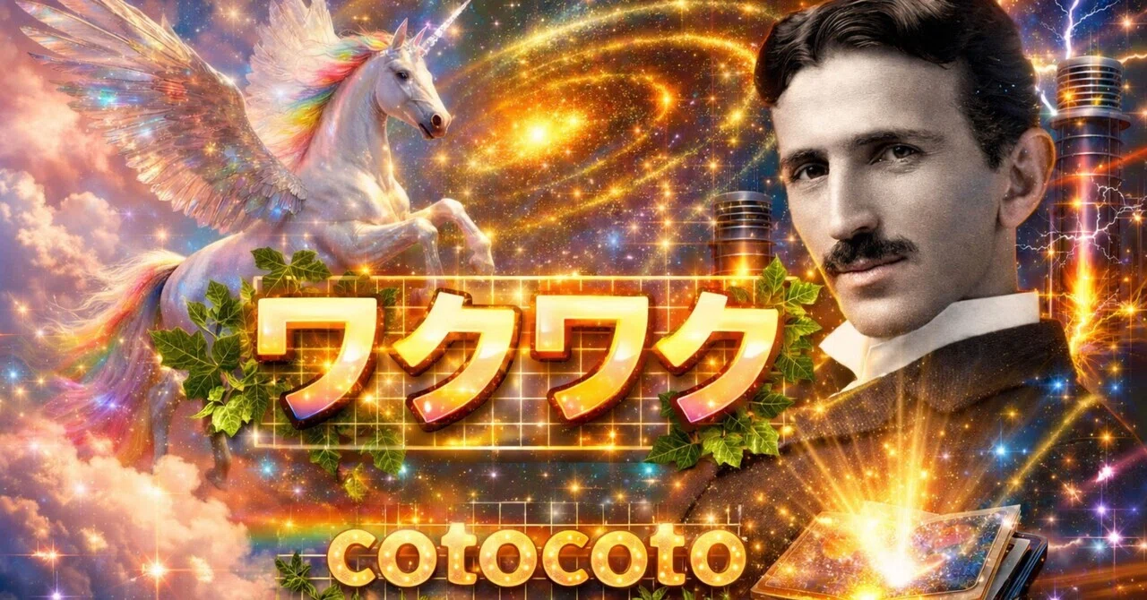 ワクワクの正体🌈🌈🌈ニコラ・テスラの直感✈️周波数を分かりやすく