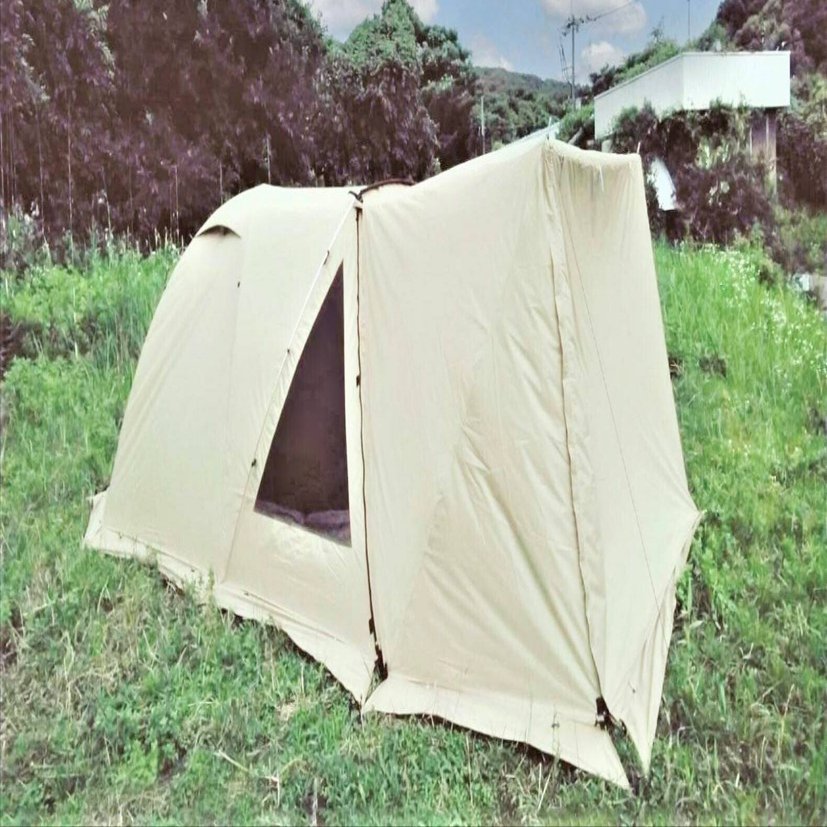 ユウカズロウテントの前幕｜尾上祐一郎(テントバカ)