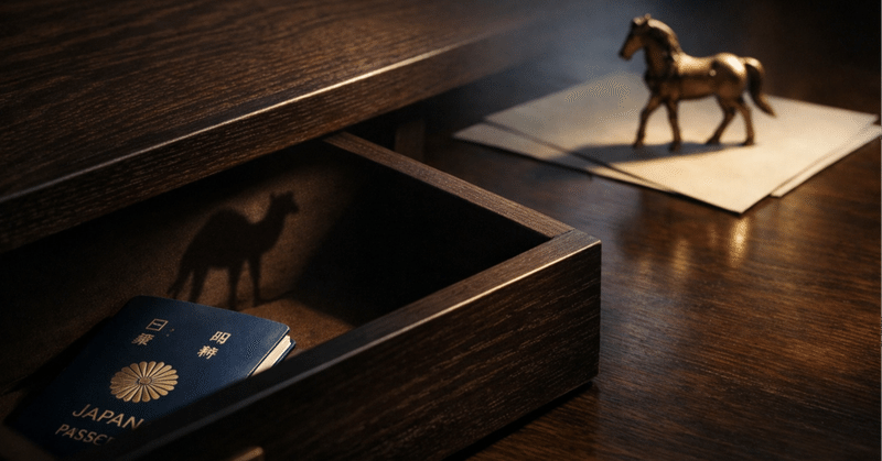 痩せたラクダと宝の旅券——17%台の特権