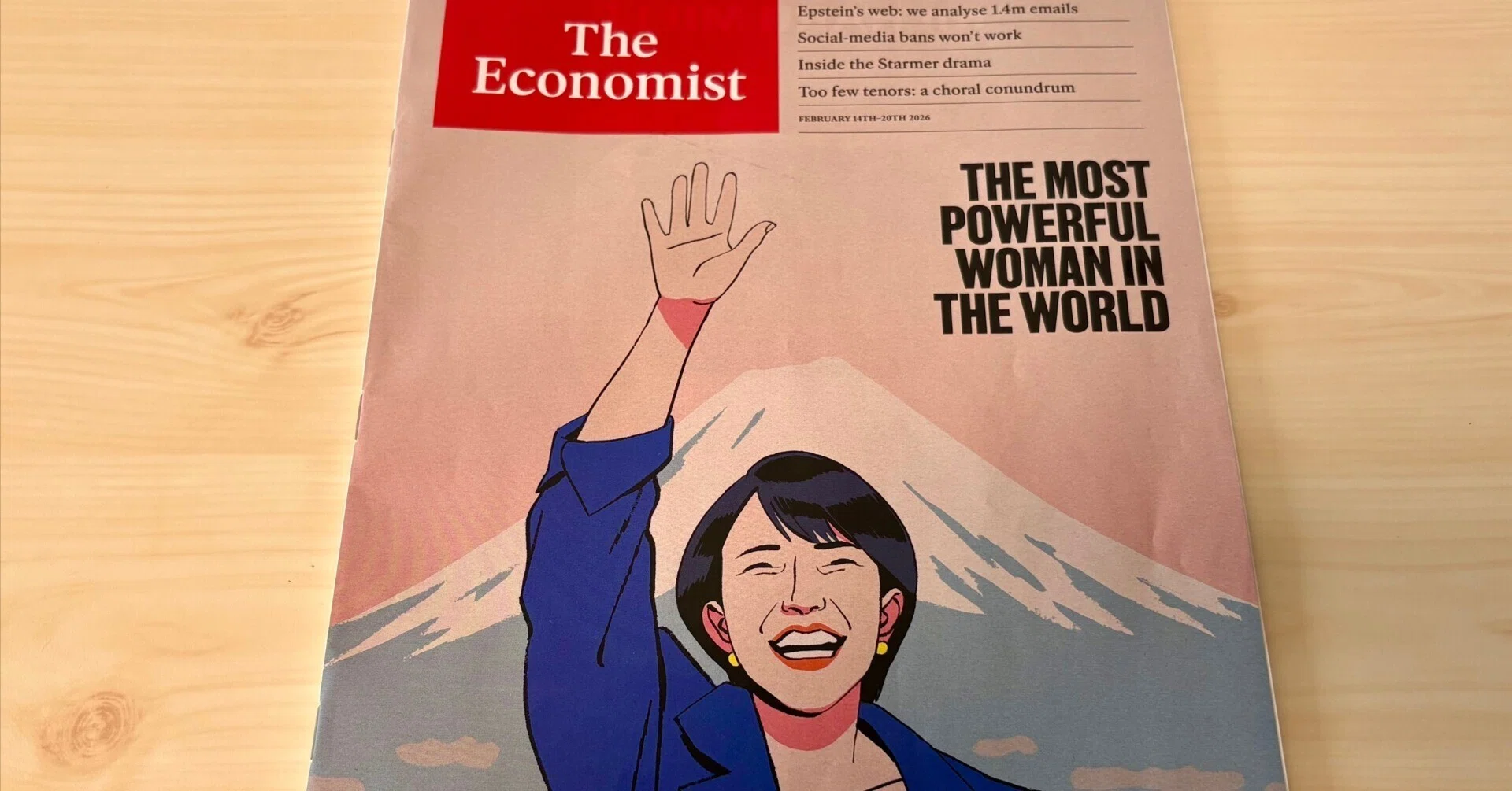 英字新聞The Economistが高市首相を表紙に。世界は今、日本をどう見て