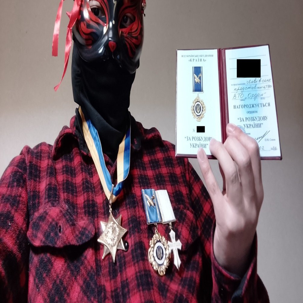 ご報告】素晴らしい誕生日プレゼント 日本人初 ウクライナ発展勲章