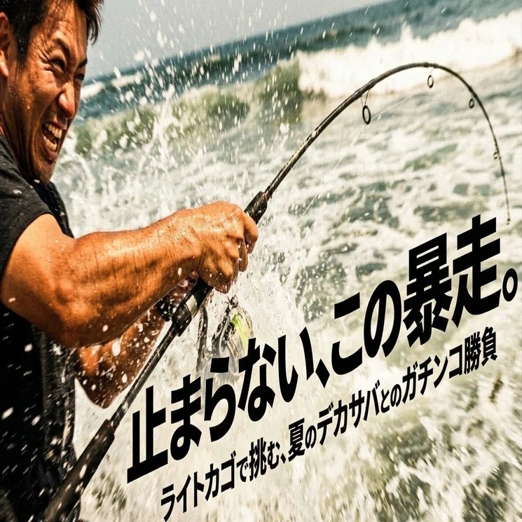 釣果保証】ライトカゴ釣りでサバを爆釣する全技術｜プロが選ぶ道具 