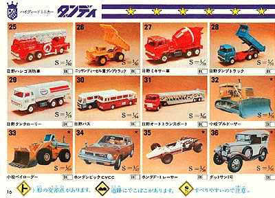 トミカ1975年カタログ｜自称店長のバックヤード