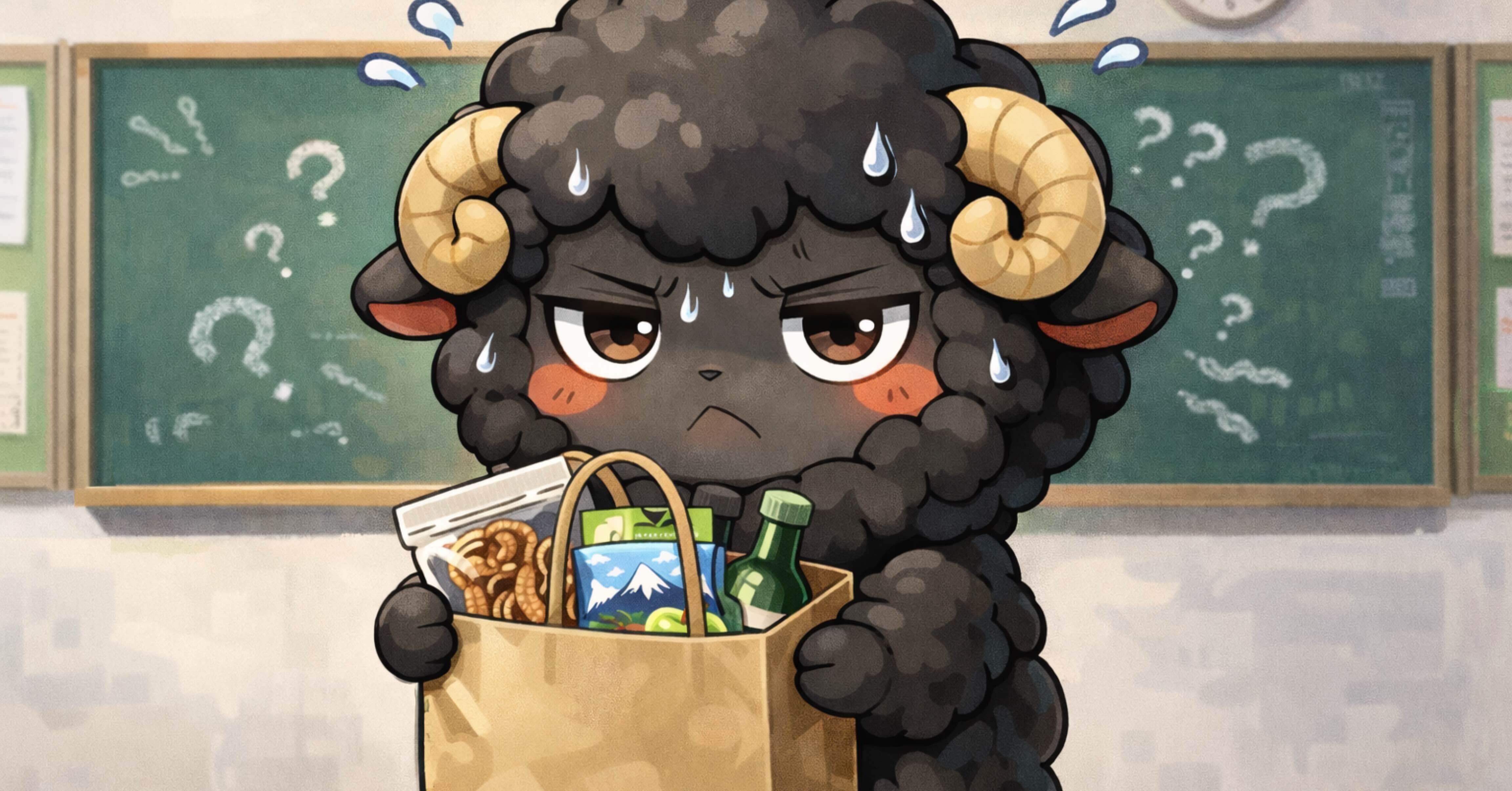 🕔黒い羊｜心からのありがとうが言えなかった私｜とえる