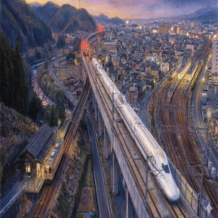 急ぐべきはリニアか、それとも新幹線の「ループ」？——問われる鉄道「迂回力」