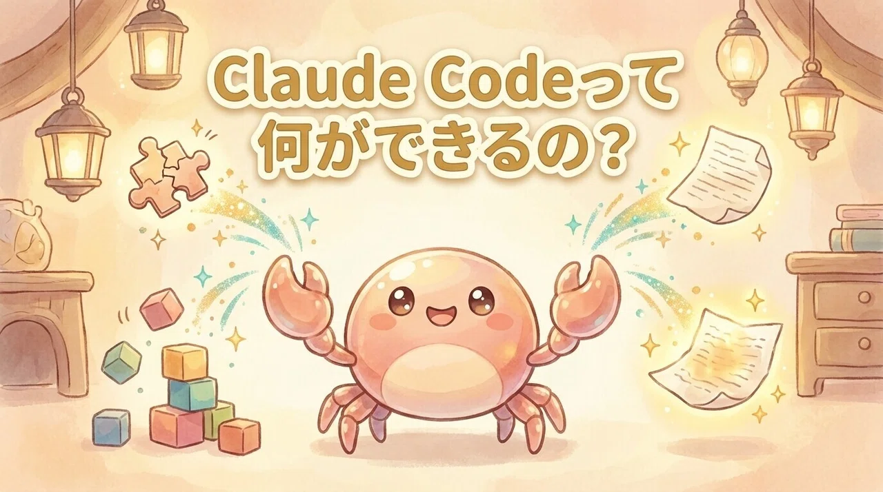 【超入門】Claude Codeって何ができるの？ChatGPTとの違いをわかりやすく解説｜かにくん🦀のClaude Code学校