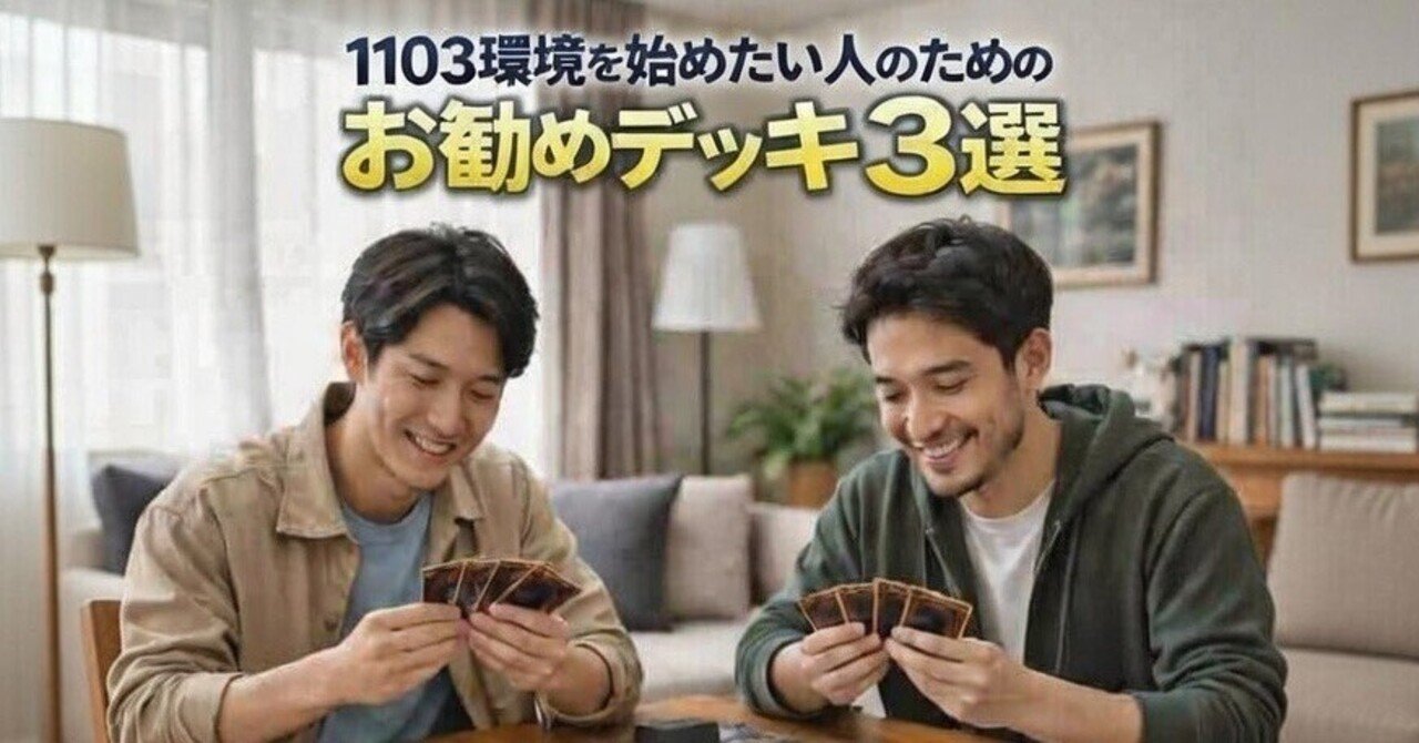 遊戯王】1103環境を始めたい人のためのお勧めデッキ3選｜青猫あずき