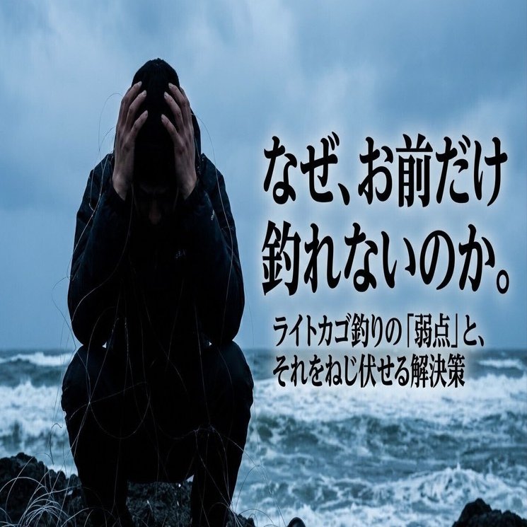 釣れないヤツは読め】ライトカゴ釣りの真のデメリットと、それを黙ら