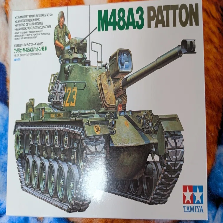 タミヤ 1/35 M48A3パットンを作りました。｜かいえん