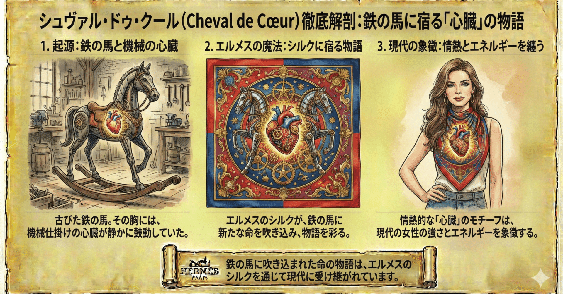 シュヴァル・ドゥ・クール (Cheval de Cœur) 徹底解剖：鉄の馬に宿る