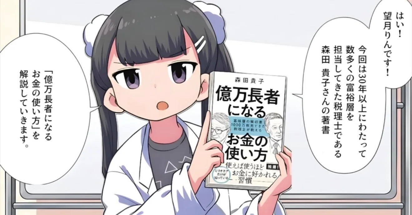 233 「億万長者になるお金の使い方」フェルミ漫画大学｜森田貴子
