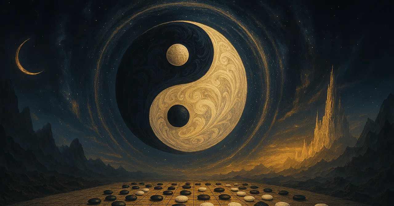 Poem | Tale of Yin-Yang Go - Light Falling on the Eternal Board｜カンナ
