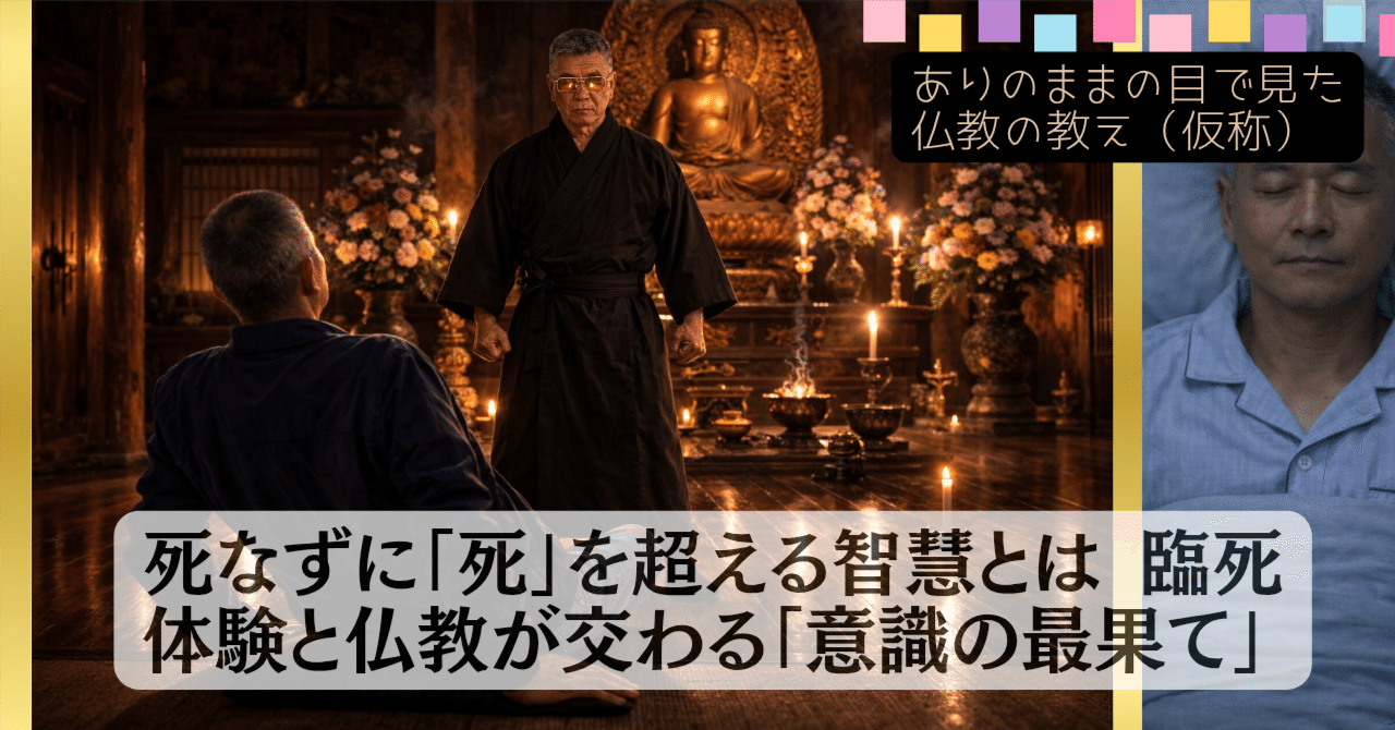 死なずに「死」を超える智慧とは 臨死体験と仏教が交わる「意識の
