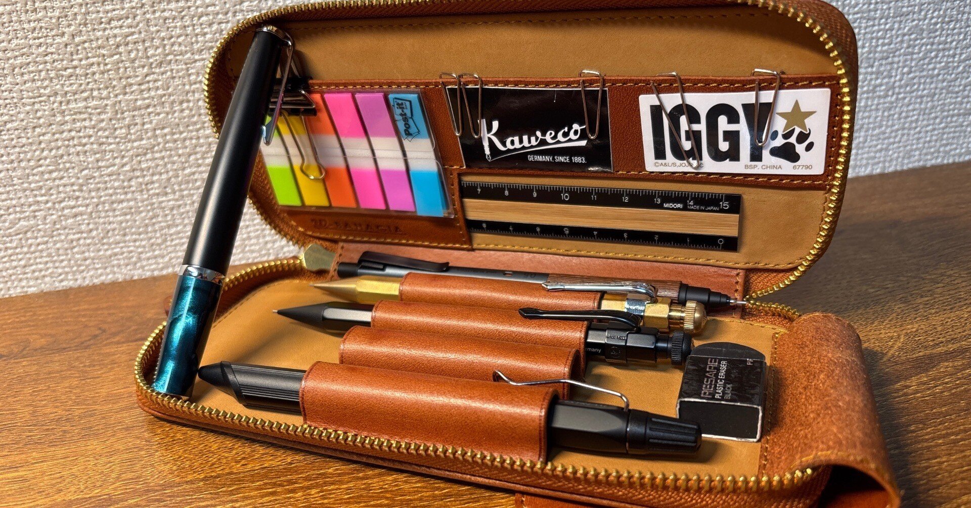 文房具にハマって約4ヶ月半がたった奴の筆箱紹介｜さんみゅ