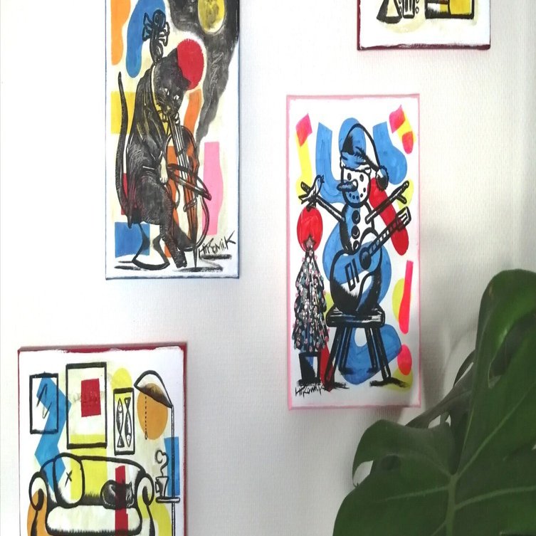 油彩画アーカイブ｜その2｜Monsteranian