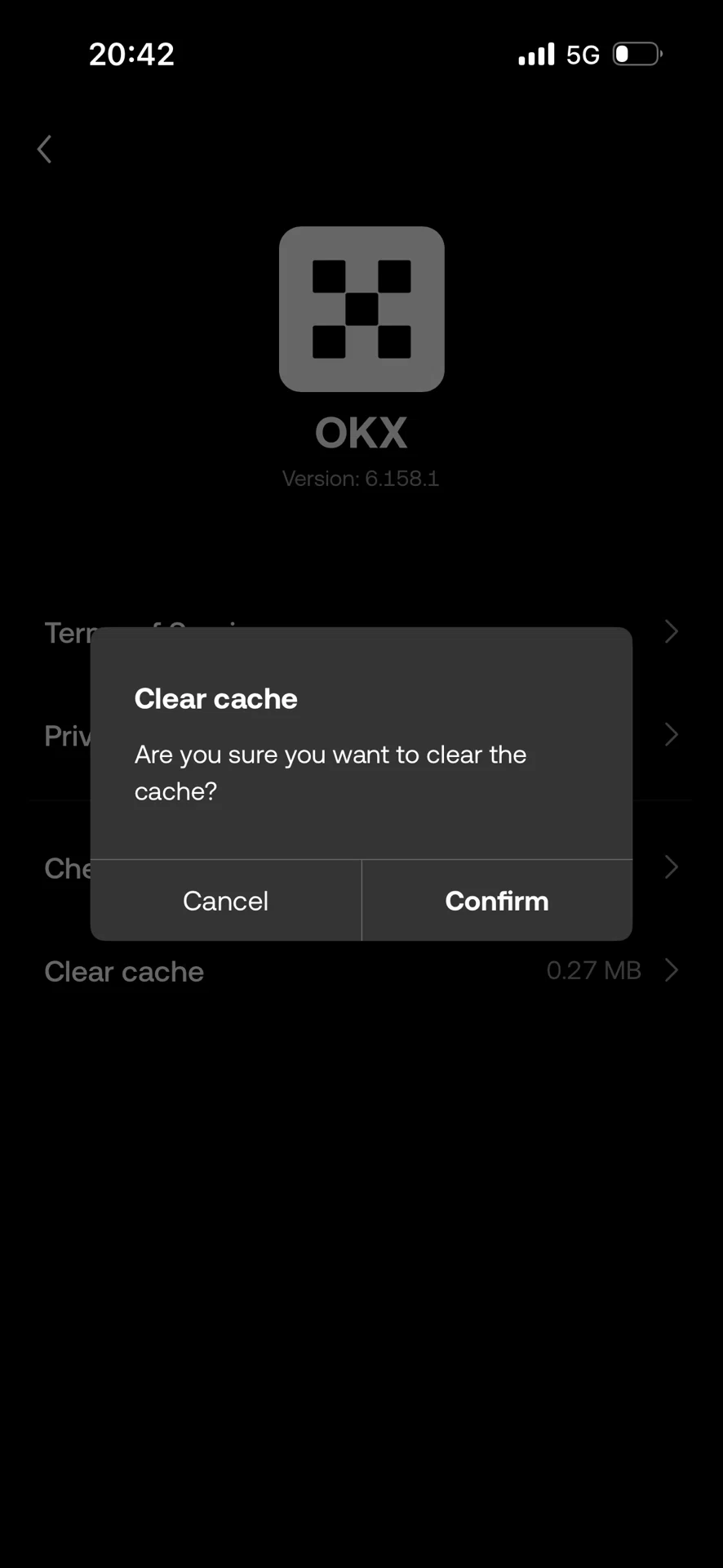 【備忘録】OKX web3 Wallet のキャッシュクリアの方法｜Kinamon