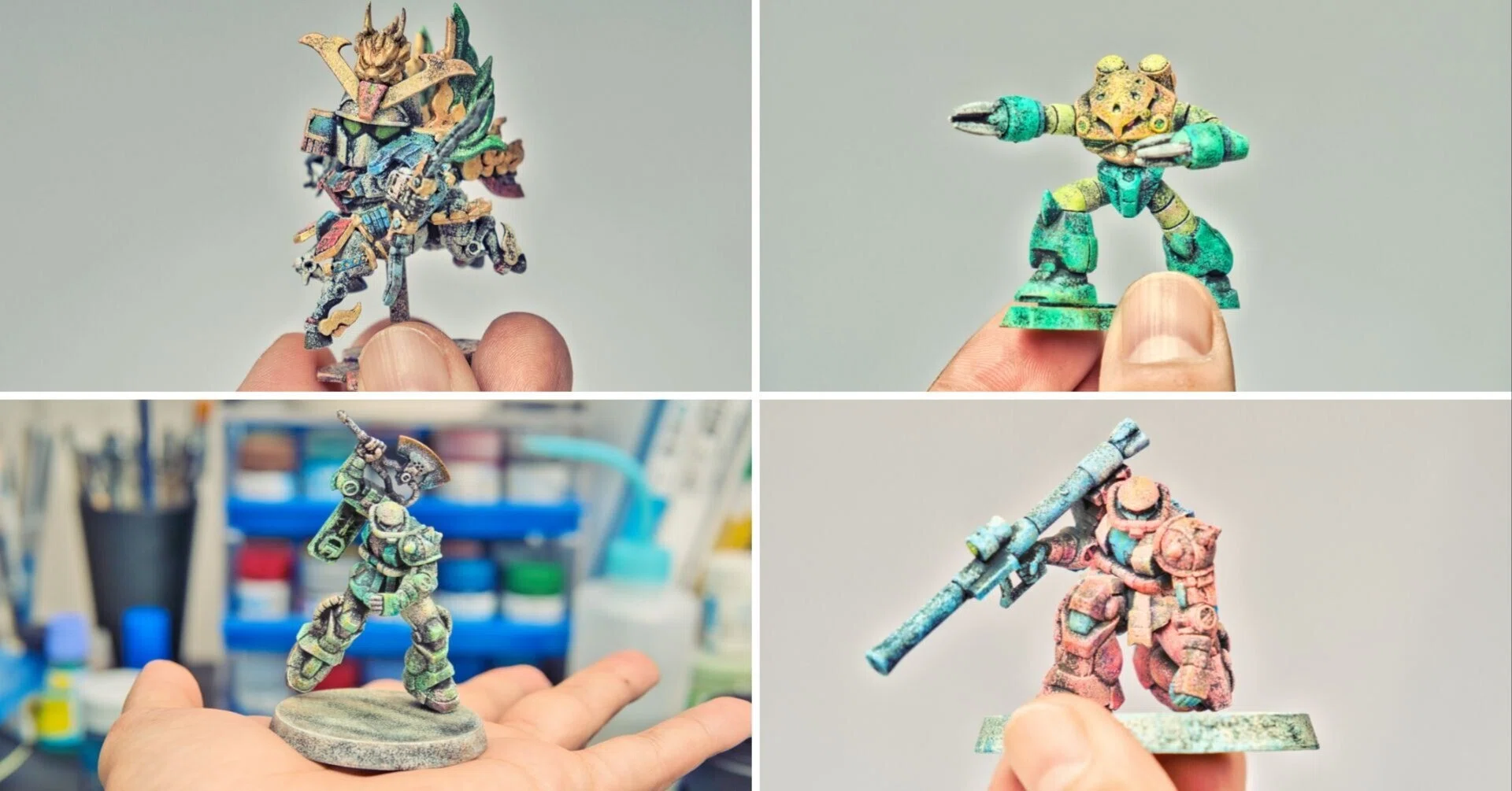 小さなガンプラに、なぜ心を奪われるのか― 食玩ガンダム4種を作って