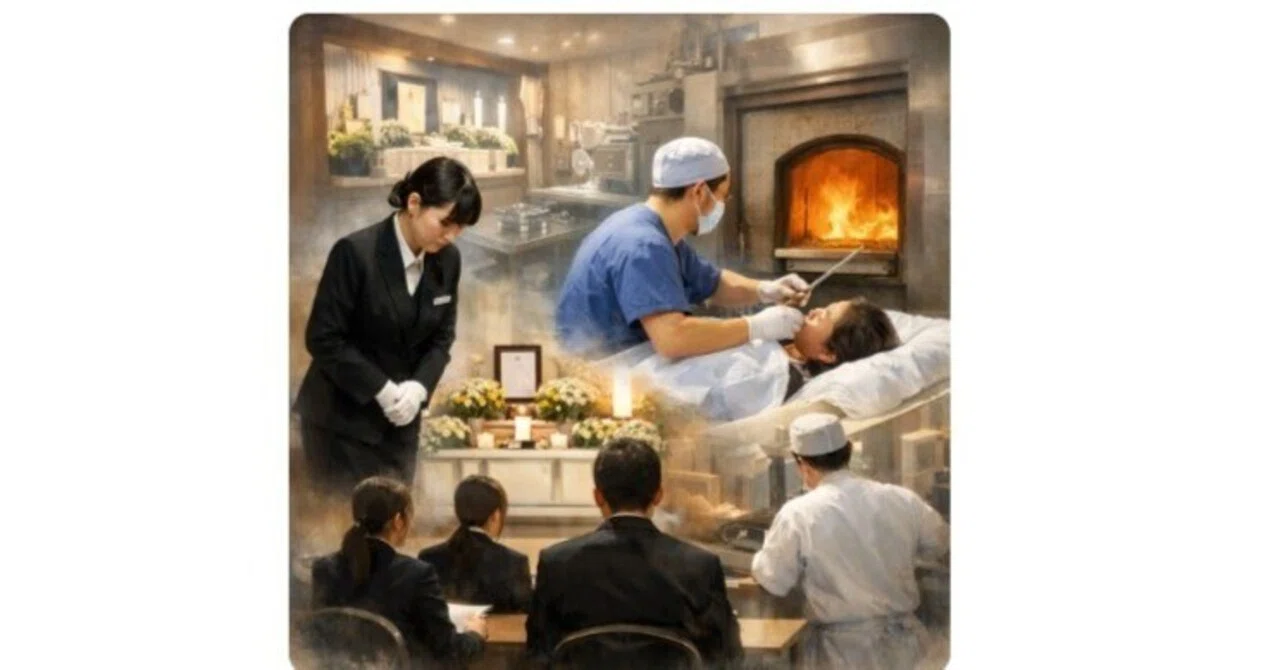 死を支えるプロたち —『葬送の仕事師たち』を読んで｜つばめ すわろう