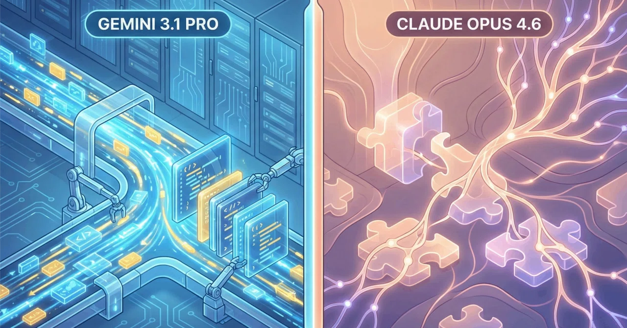 徹底比較：Gemini 3.1 Pro 実戦プレビュー。進化の証と、Claude Opus 4.6 が越えさせない「絶対的な壁」｜triast
