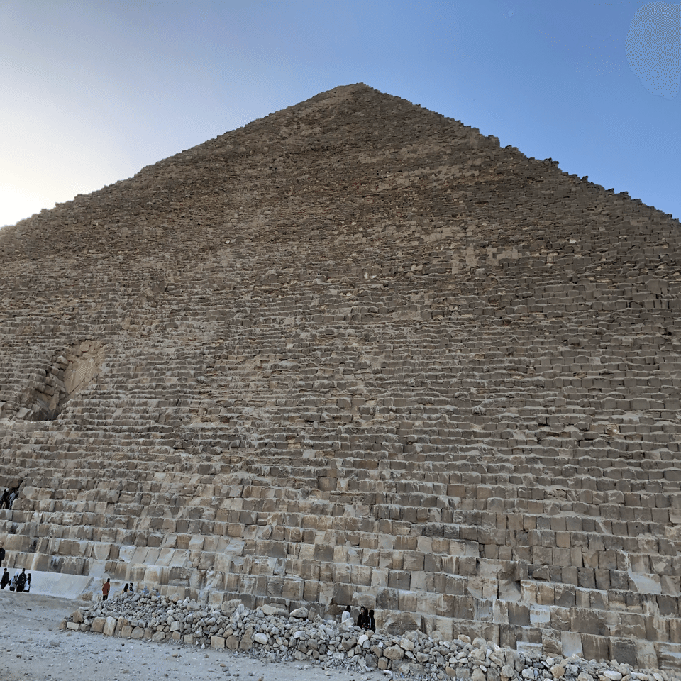 エジプト》ピラミッドの大きさを確かめに行く日（ドバイ→エジプト