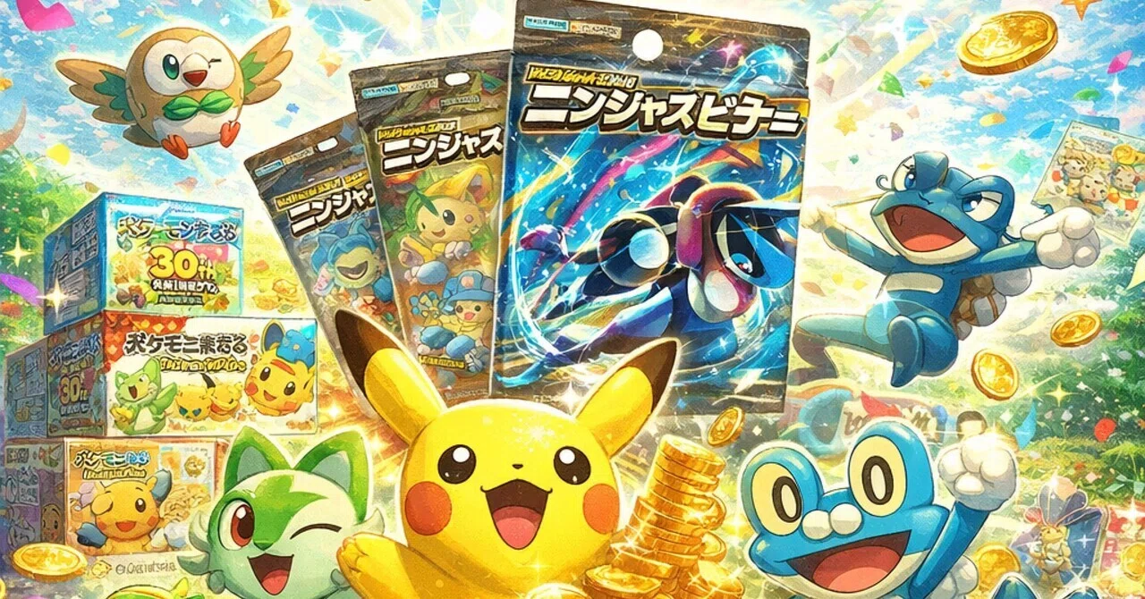 春はポケモン祭り！30周年＆ニンジャスピナーほか3月発売情報まとめ