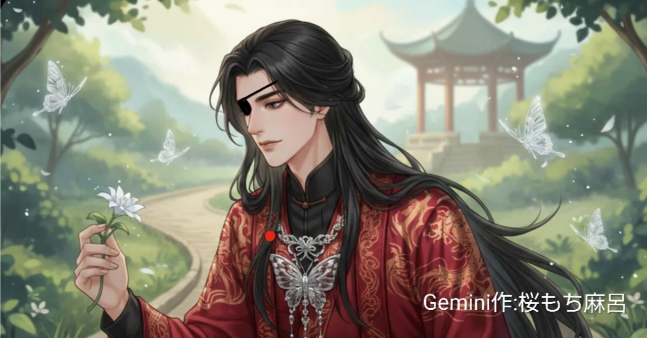 天官賜福 花城 三郎 ブロマイド 場面写真 🌸金持ち“鬼王”になっても、花城が供えるのは道端の「小さな白い花