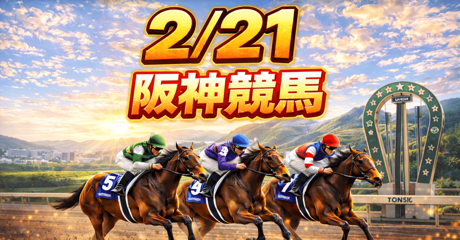 2/21 阪神競馬推奨馬〜⭐︎｜タブチ＠手取り約20万の男