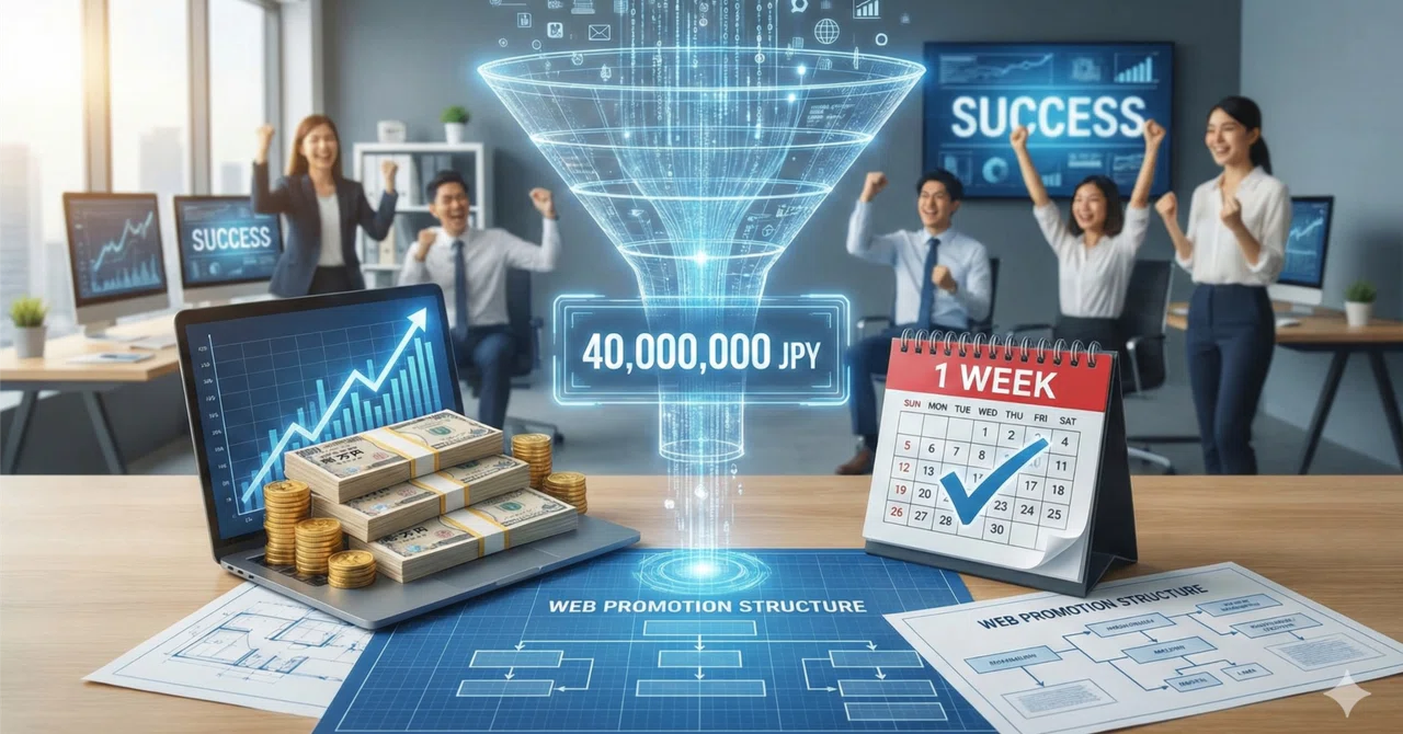 1週間で4,000万円売ったWEBプロモーションの全構造｜ダイレクト出版の