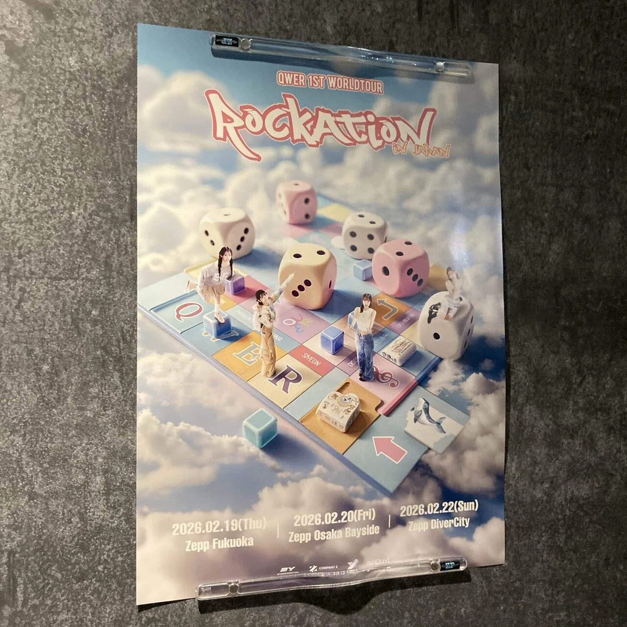 QWER ROCKATION 大阪 VVIP シヨン トレカ QWER シヨン ROCKATION 大阪 会場 限定 VVIP 特典 トレカ Kガールズ