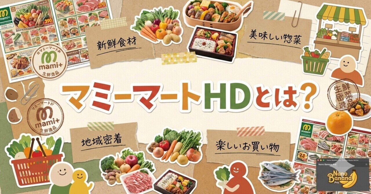 日本株解説】マミーマートHD（9823）とは何の会社？株式投資初心者に