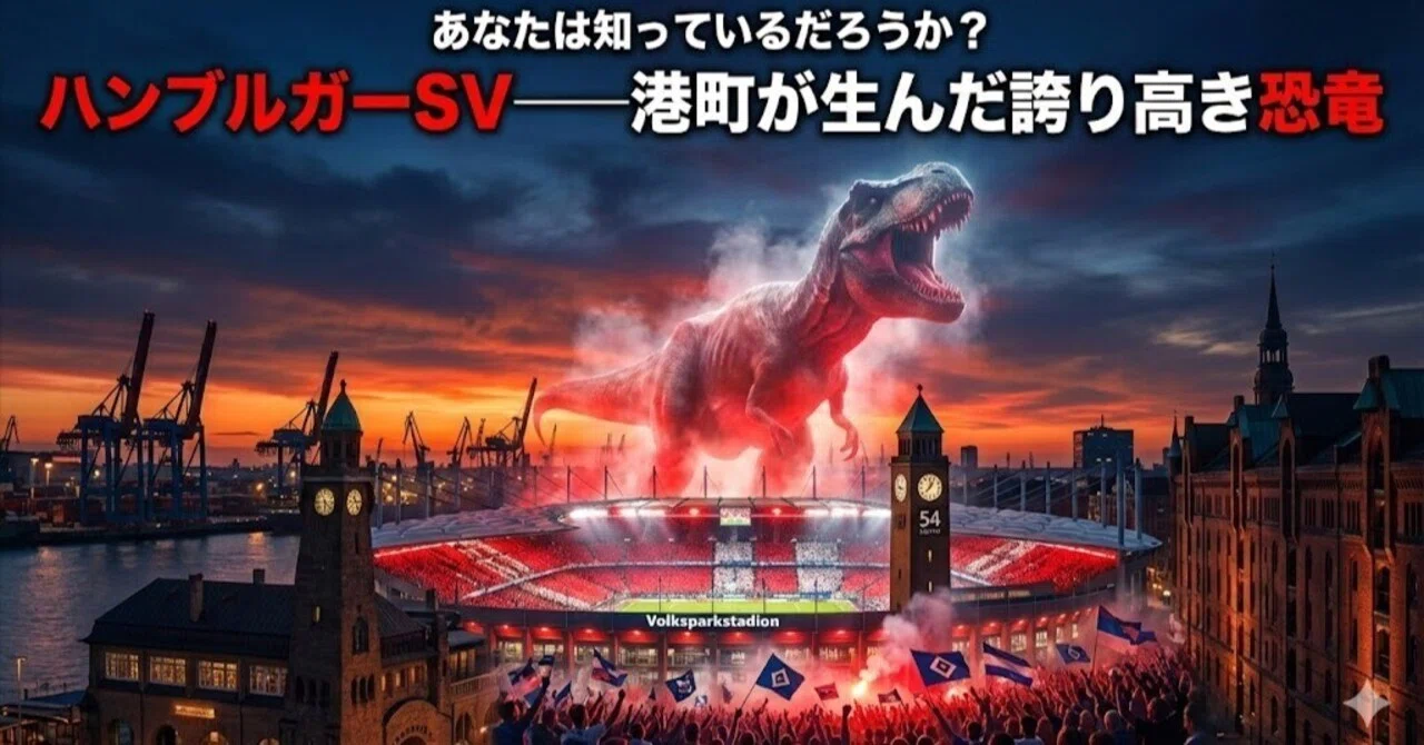 ハンブルガーSV――港町が生んだ誇り高き恐竜｜ワーディー＠凡人サッカー