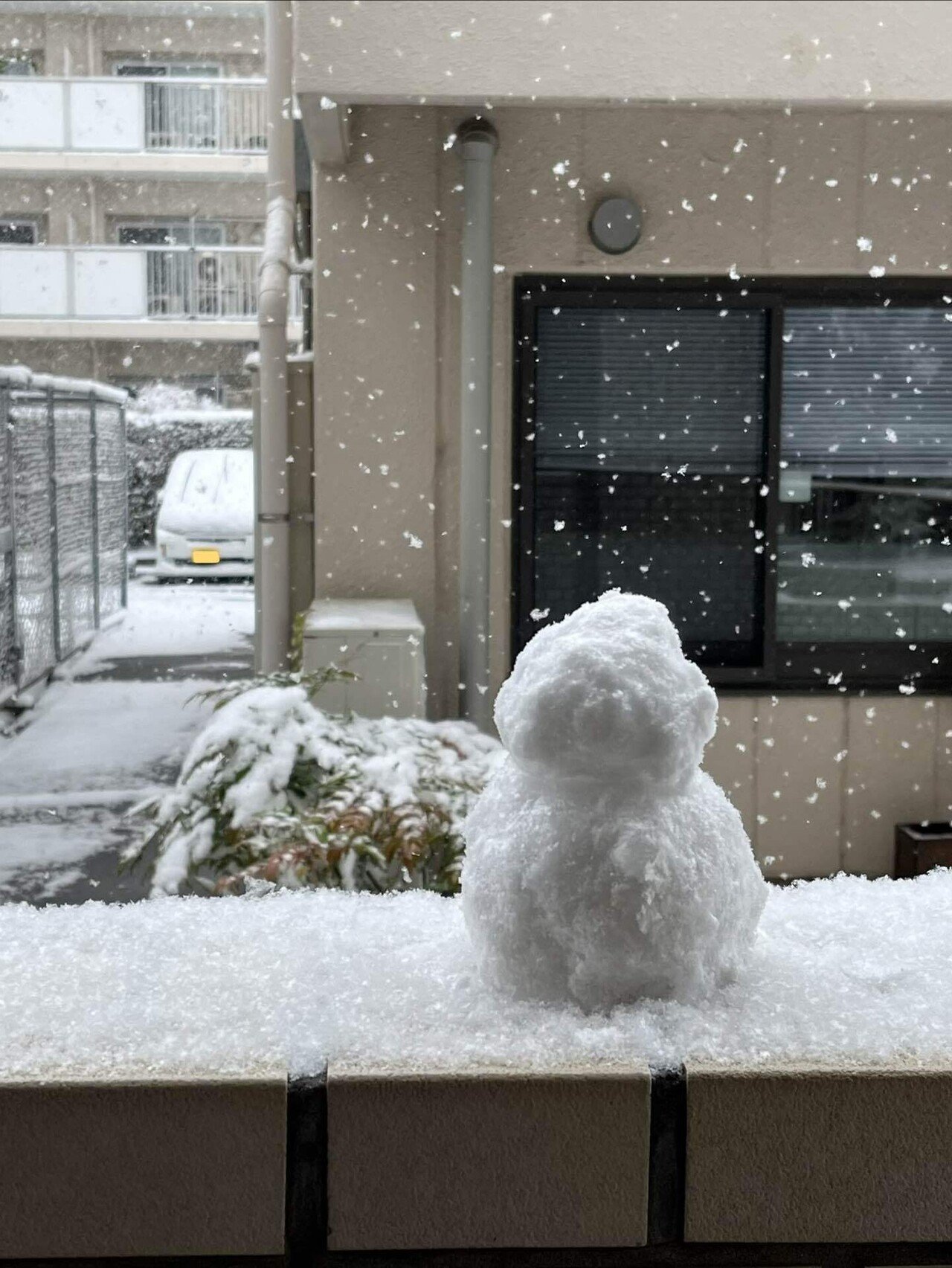 雪の日（ZINE未満）｜型紙ニット komi