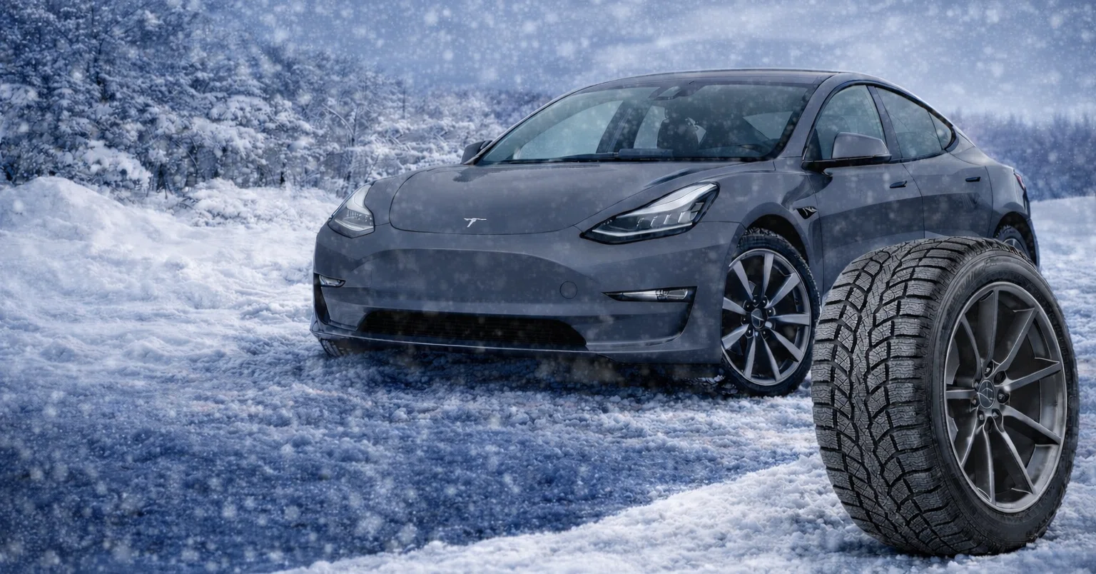 青森の冬で実証】Tesla Model 3のスタッドレスタイヤは公式Nokianが 