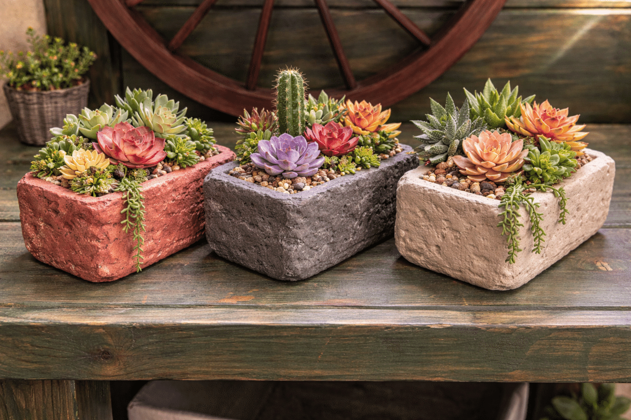 多肉植物に似合いそうな鉢が、いくつか届きました🪴｜zakka_happychoco