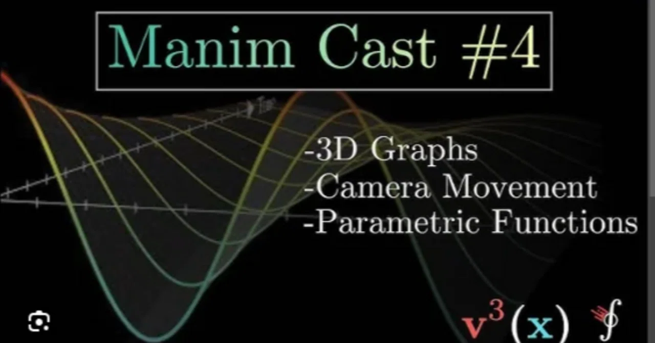 Creating mathematical animations with Manim, self-study is so much fun｜KKさん