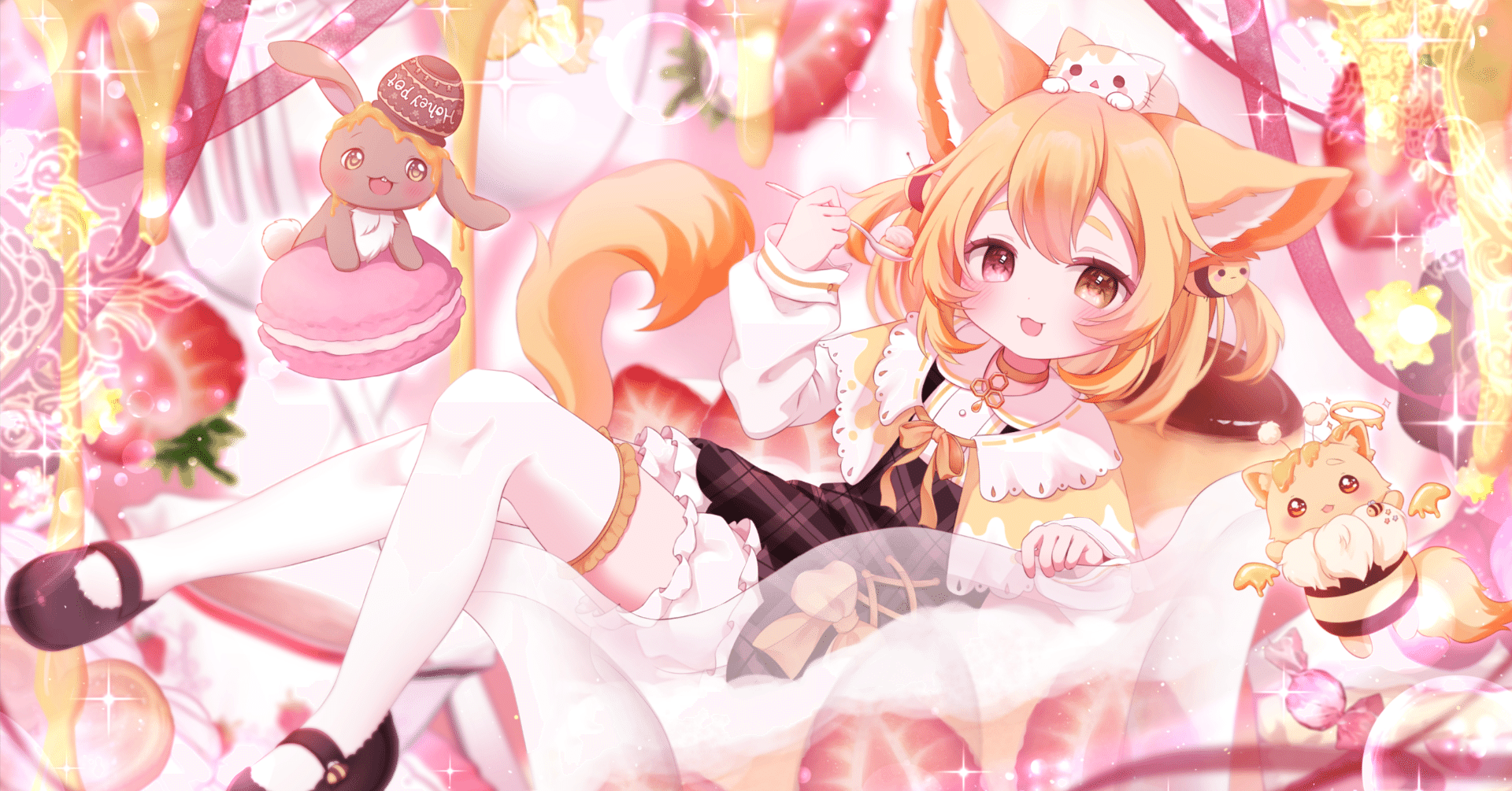 🐱🍯はじめましての自己紹介🐾✨｜はちみつねこる