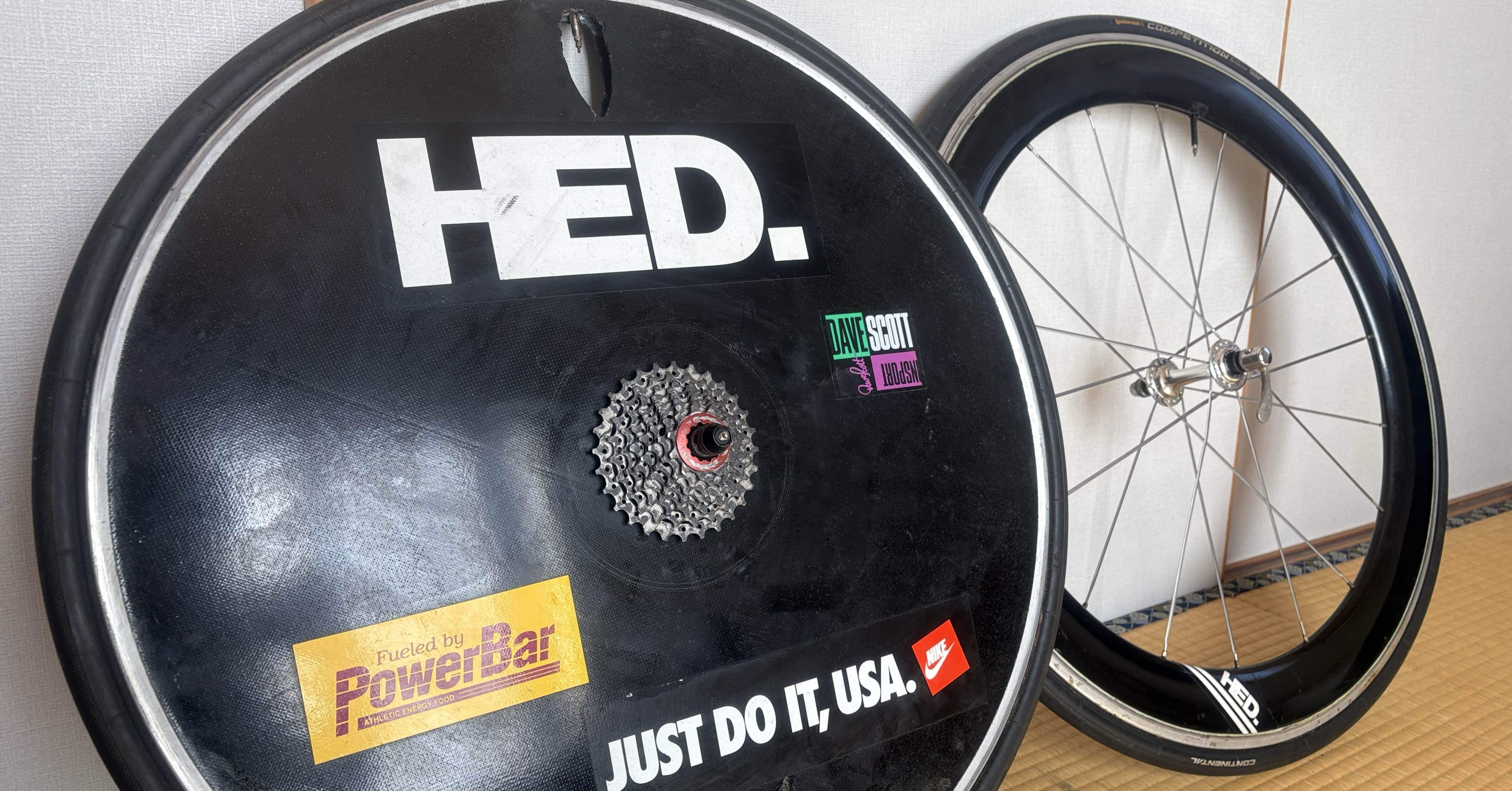 HED. 初代ディスクホイール インプレ｜かずま|回し,挑戦する人の記録