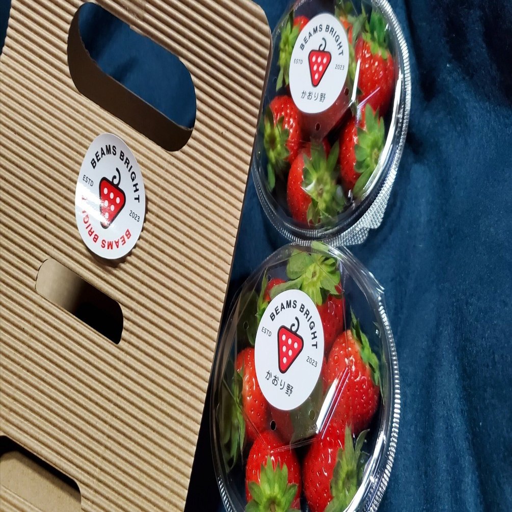 いちごの無人販売自販機｜MOMO-TARO