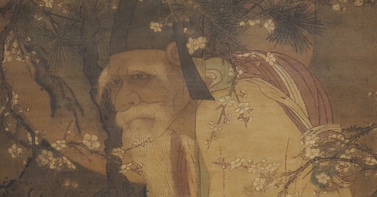 A story about being surprised by a colorful Sesshu painting and