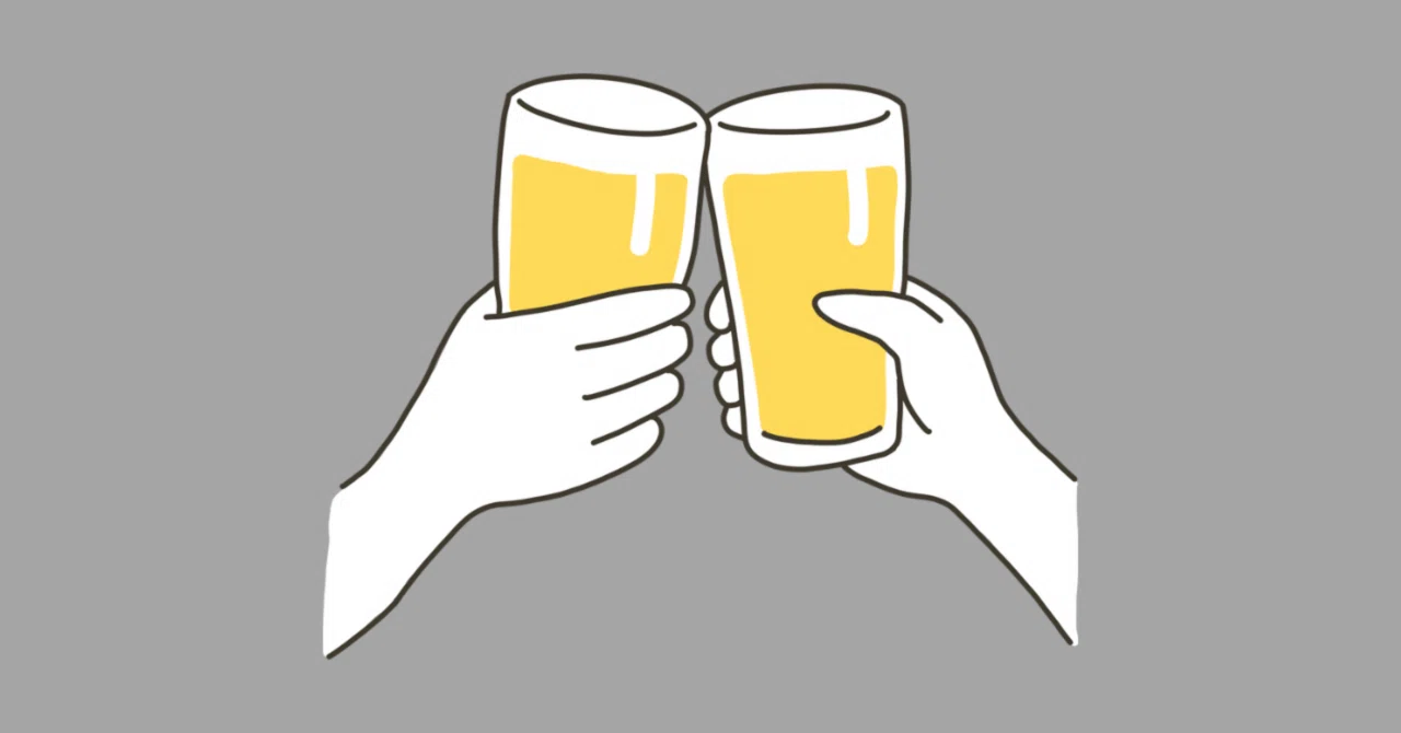 飲み会あとはコンビニに寄るルーティン｜くまもも