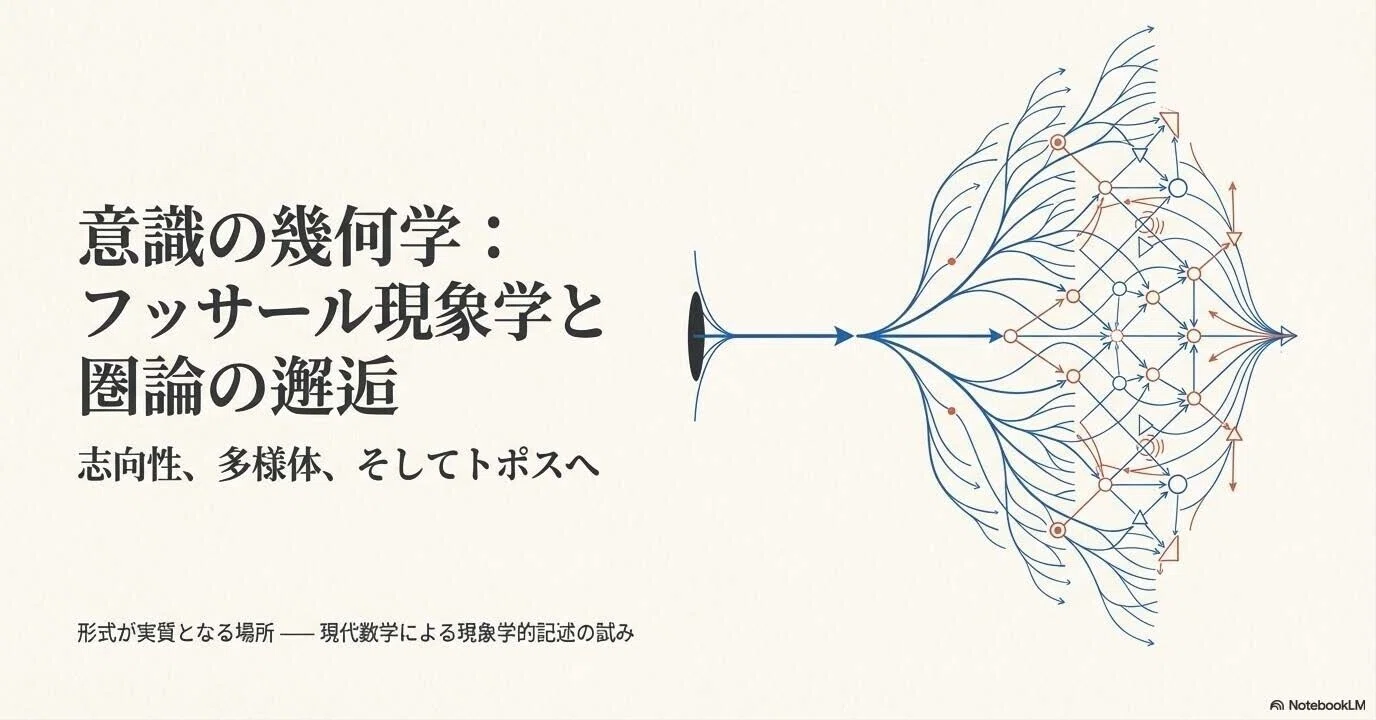 意識の幾何学: フッサール現象学と圏論の邂逅｜living-philosopher