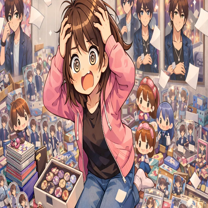 オタクグッズを売ろうとする話①｜やぎぬま