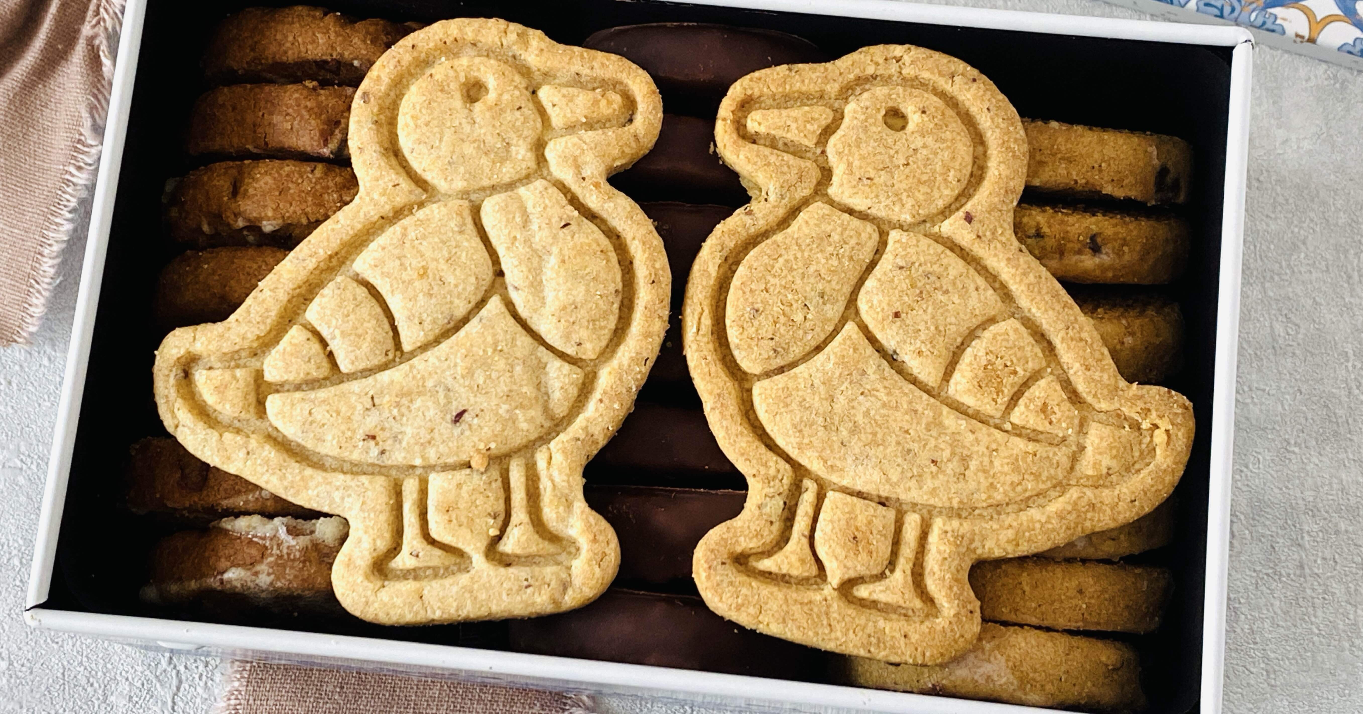 チョコを存分に楽しめる♪カモのクッキー缶｜Tamara