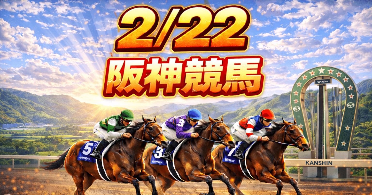 2/22 阪神競馬推奨馬〜⭐︎｜タブチ＠手取り約20万の男