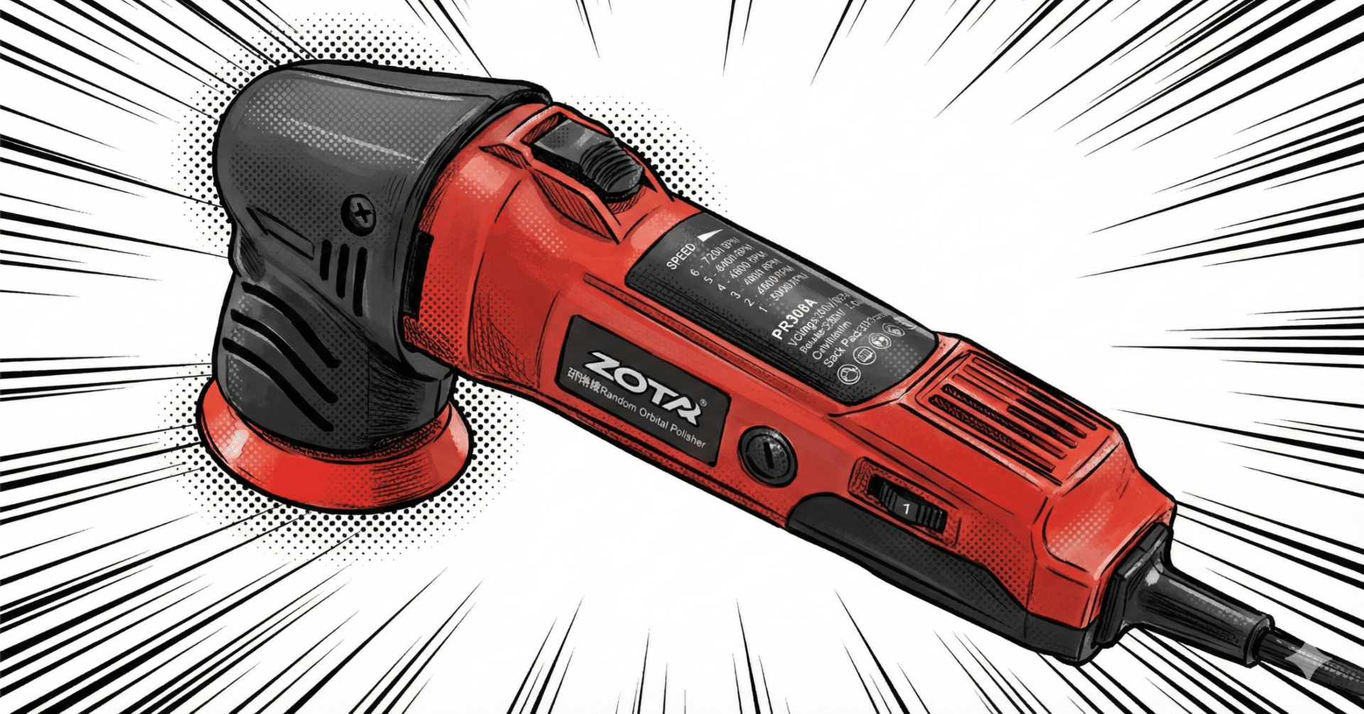 人気のミニポリッシャーZOTA【Amazon口コミまとめ】75mm小型ランダム